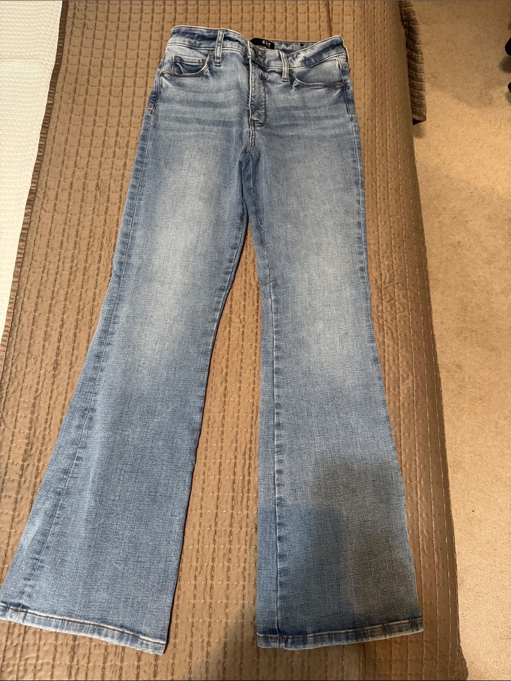 Kut from the Kloth Ana High-rise Flare Jeans 2